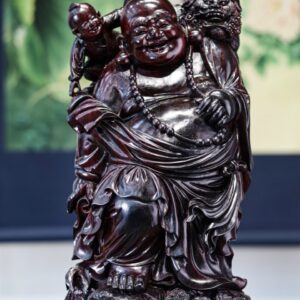 Tượng Phật Di Lặc Tử Đàn Tím