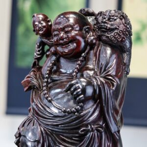 Tượng Phật Di Lặc Tử Đàn Tím