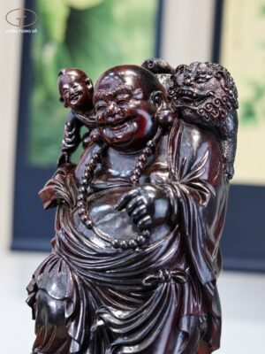 Tượng Phật Di Lặc Tử Đàn Tím