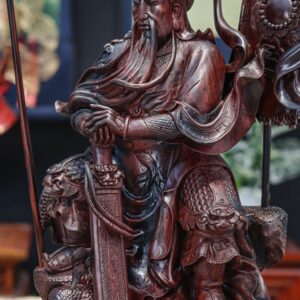 Quan công ngồi gỗ trắc