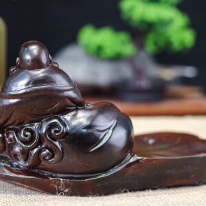 Di lặc bàn trà gỗ trắc