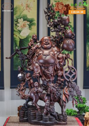 Di lạc đứng gỗ trắc