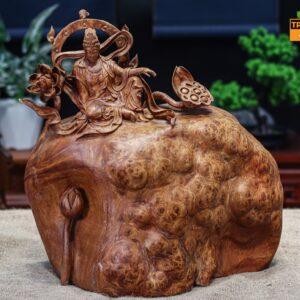 Phật Toạ Sen Gỗ Nu Hương