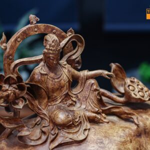 Phật Toạ Sen Gỗ Nu Hương