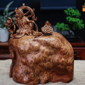 Phật Toạ Sen Gỗ Nu Hương