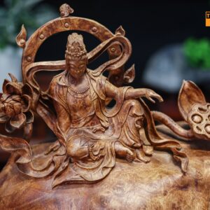 Phật Toạ Sen Gỗ Nu Hương