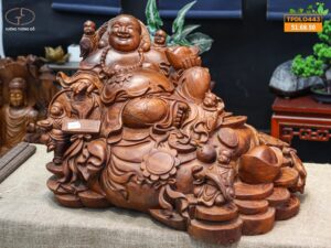 Di lạc nằm gỗ hương