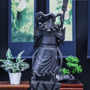 Quan công gỗ mun