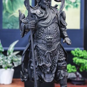 Quan công gỗ mun