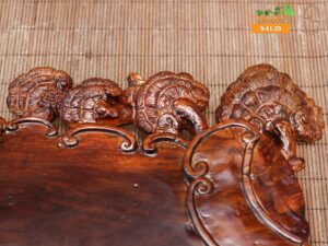 Khay trà gỗ hương