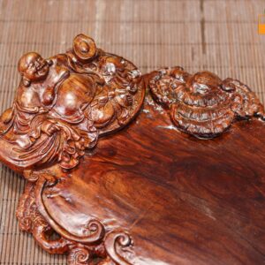 Khay trà gỗ hương