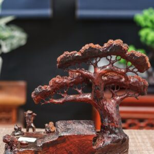 Tiểu cảnh gỗ trắc
