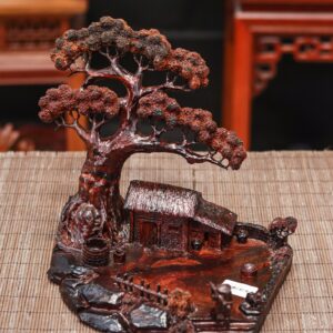 Tiểu cảnh gỗ trắc