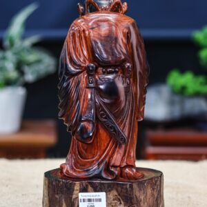 Tượng trung quỳ gỗ trắc