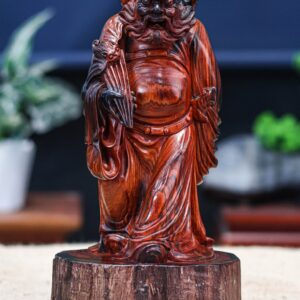 Tượng trung quỳ gỗ trắc