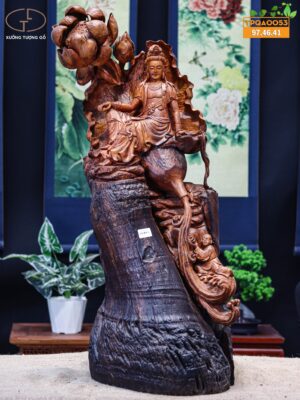 Phật bà gỗ hương