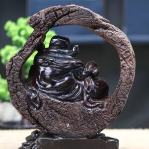 Thần tài gỗ trắc