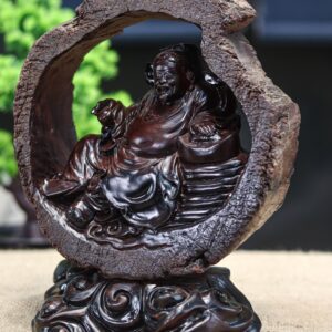 Thần tài gỗ trắc