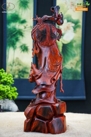 Đạt ma quá hải gỗ trắc