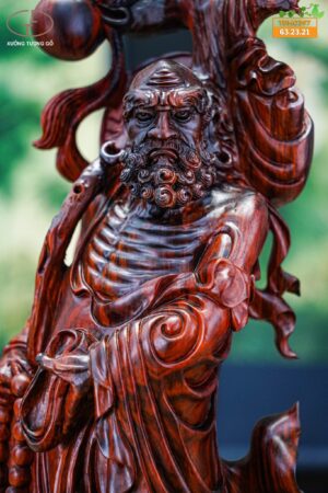 Đạt ma quá hải gỗ trắc