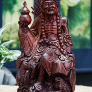 Tế công cầm bình rượu tử đàn
