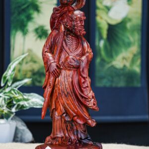 Đạt ma hành khất gỗ trắc