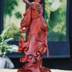 Đạt ma hành khất gỗ trắc