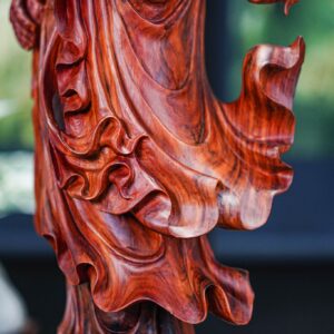 Đạt ma hành khất gỗ trắc