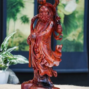 Đạt ma hành khất gỗ trắc