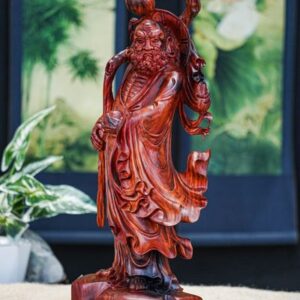Đạt ma hành khất gỗ trắc