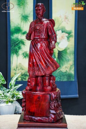 TƯỢNG TRẦN QUỐC TUẤN VƯƠNG MỘC TỬ ĐÀN