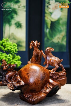 Tam dê gỗ nu hương