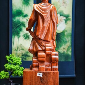 Trần quốc tuấn gỗ hương 80