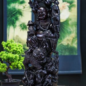 Di lặc vác cành đào