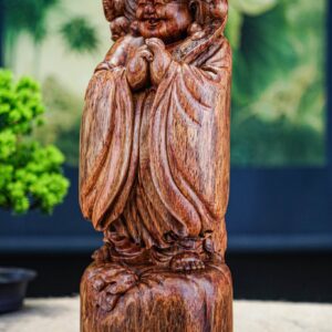 Di lặc chúc phúc gỗ sưa