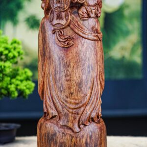 Di lặc chúc phúc gỗ sưa