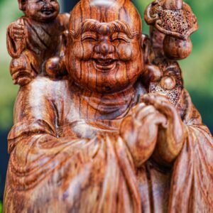 Di lặc chúc phúc gỗ sưa