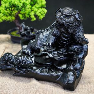 Nghê gỗ mun xừng
