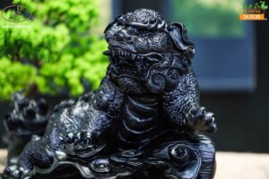 Nghê gỗ mun xừng