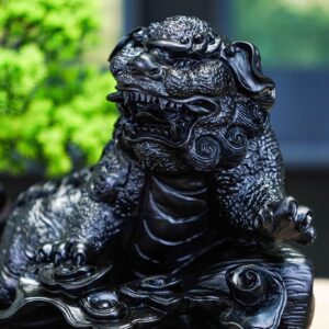 Nghê gỗ mun xừng