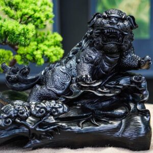 Nghê gỗ mun xừng