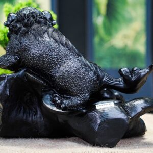 Nghê gỗ mun xừng