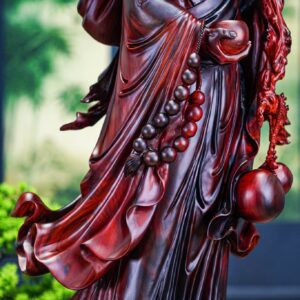 Đạt ma gỗ trắc đỏ đen