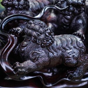 Cửu nghê gỗ tử đàn tím