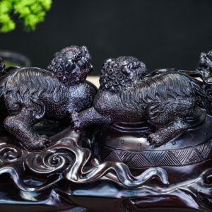 Cửu nghê gỗ tử đàn tím