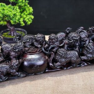Cửu nghê gỗ tử đàn tím