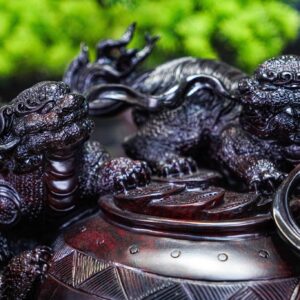 Cửu nghê gỗ tử đàn tím