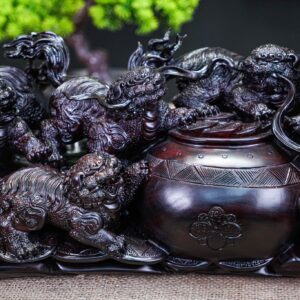 Cửu nghê gỗ tử đàn tím