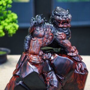 Nghê gỗ trắc