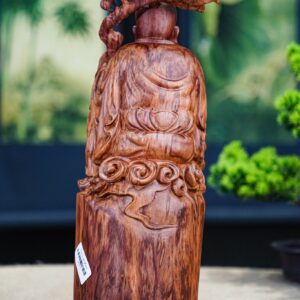 Ông thọ ngồi gỗ sưa